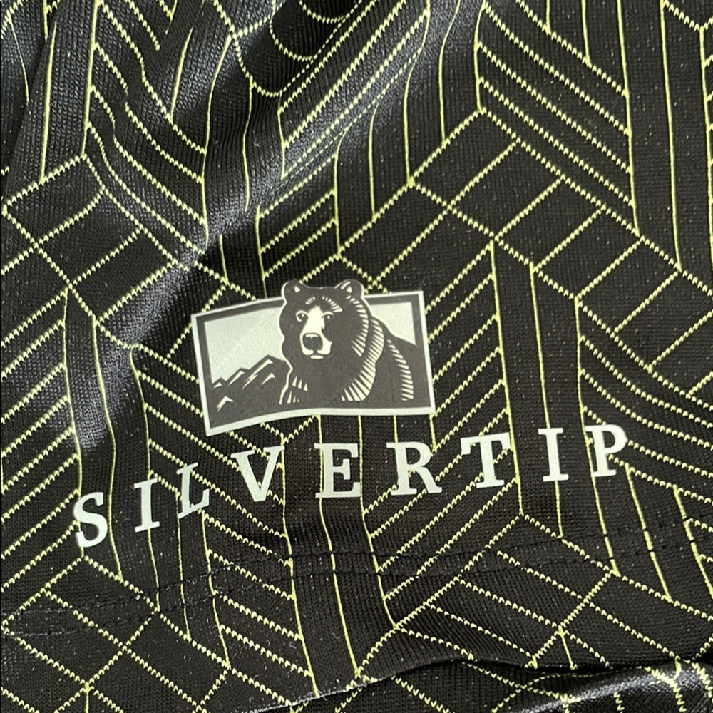 Geometric Pattern Golf polo - Green - Picture 3 of 4